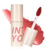 INTO YOU Matte Lipstick, Super Stay Soft Clay Mousse Lip Mud, Dual-Use For Lips And Cheeks, Pink Long Lasting Waterproof Lip Stain view 1