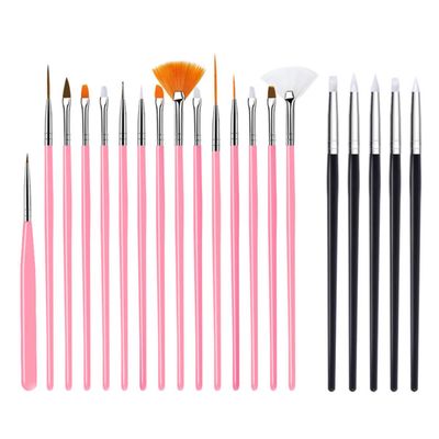 20pcs nail point drill pen Nail Brush for Nail Art Nail Art Supplies nail dotting tool Nail Art Painting Brush nail art pen nail art nail art liner brush Paint pen manicure