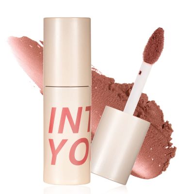 INTO YOU Matte Lipstick, Super Stay Lip Stain, Dual-Use For Lips And Cheek, Red Lipstick (W5)
