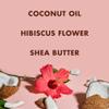 SheaMoisture Coconut & Hibiscus Curl & Shine Shampoo & Conditioner for Bouncy Curls, Frizz Control, Family-Size Pump Bottles, 24 Oz Ea view 2