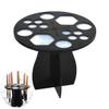 FOMIYES 3pcs Multifunction Makeup Brush Holder Rack Brush Dryer Stand for Storage view 3
