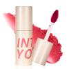 INTO YOU Matte Lipstick & Lip Stain: Long-Lasting, Waterproof, Soft & Lightweight Mousse, Dual-Use For Lips & Cheeks, Pink (C3) view 1