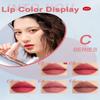 INTO YOU Matte Lipstick & Lip Stain: Long-Lasting, Waterproof, Soft & Lightweight Mousse, Dual-Use For Lips & Cheeks, Pink (C3) view 3