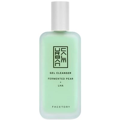 FACETORY Urban Calm Hydrating Face Wash for Women, Gentle Gel Facial Cleanser with Fermented Pear & LHA, Sensitive Skin Face Wash & Daily Makeup Remover for Oily, Dry & Combination Skin - 4 Fl Oz