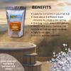 Hot Springs Spa Salt for Hot Tub - 100% All Natural Organic Trace Earth Mineral Muscle Therapy Soak | Sport Formula, Medicine Springs Dead Sea Salt for Hot Tub | 3-Month Supply view 2