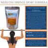 Hot Springs Spa Salt for Hot Tub - 100% All Natural Organic Trace Earth Mineral Muscle Therapy Soak | Sport Formula, Medicine Springs Dead Sea Salt for Hot Tub | 3-Month Supply view 3