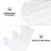 Tofficu 2pcs Tweezers Display Stand for Eyelash Extension Supplies Acrylic Tweezer Holder for Beauty Salon and Home Use Organizer for Lash Tools and Accessories view 4