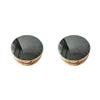 Healifty Travel Black Pressed Portable Two-layers Compact Puff Make Makeup Container Foundation Holder Outdoor for up Bb Women Loose With Blusher Round Cushion Diy Sponge view 1