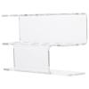 Tofficu 3pcs Acrylic Tweezers Display Holder Rack for Eyelash Extension Tools Organize and Store Tweezers Neatly Salon Space-saving Makeup Accessories Stand view 3