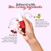 M2U NYC Dark Pink Liquid Blush  Soft, Dewy Liquid Blush for Cheeks with High Pigment Color & Breathable Feel  Lightweight & Blendable, Long-Lasting Formula Infused with Rosehip Oil (Mixed Berry) view 4