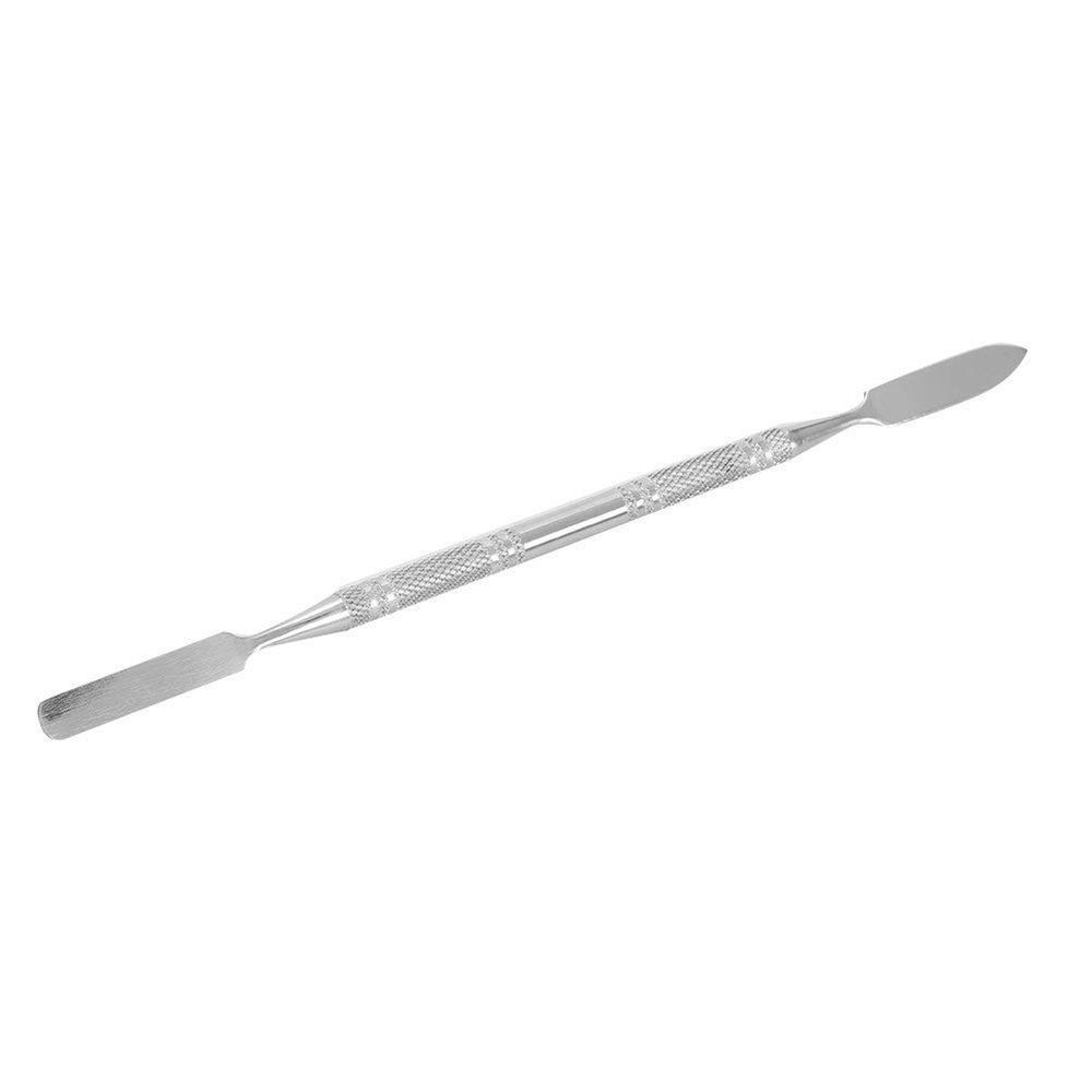 Wax Spatula , Stainless Steel Double Ended Scar Wax Spatula Applicator Special Effects FX Makeup Tool for Mixing Cosmetics (L)