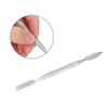 Pilipane Makeup Spatula, Reusable Beauty Tiny Spatula, Professional Beauty Stainless Steel Cosmetics Mixer Longer Metal Spatula Depotting Mixing Tool view 4