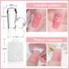 Biutee Nail Stamping Plate Nail Stamper Kit with Stamper & Scraper, Large Nail Art Stamping Plate French Line Lace Flower Leaves Animal Star Space Design DIY Nail Stamping Kit view 3