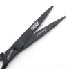 6 Inch Black Hairdressing Scissors Salon Hairdressing Tool Stainless Steel Hair Cutting Hair Thinning Hairdressing Scissors (5.5 inch cutting) view 4