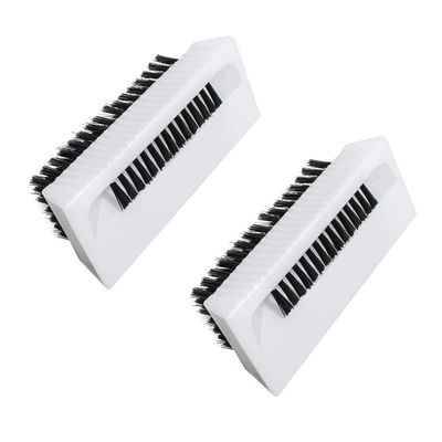 Beavorty 2PCS Nail Brush Fingernail Scrub Brush Two-sided Hand and Nail Brush Brush Nail Brush Cleaner for Toes and NailsHome Store Use (White)