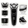 Head Shavers for Bald Men, Electric Shaver Waterproof Fast Charging Men's Shaver Rechargeable Electric Razor Beard Trimmer Shaving Machine (Color : With box) view 2