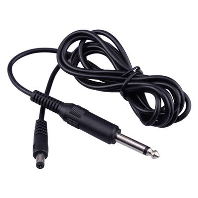 1.9M Power Supply Connection DC RCA Jack Cable Clip Cord for EZ Pen Type Tattoo Machine Gun Liner Shader Pin Length: Approx.9.7&4.2cm(3.8&1.7inch) NEW