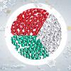 4320 Pieces Rhinestones for Christmas Decoration Flatback Glass Crystal Red Clear Green Rhinestone for X-mas Crafts DIY Nails Makeup Face Clothes Shoes(SS20,4.8-5.0MM) view 2