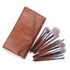 Feiyxu Makeup Brush 11PCS Wood Handle Soft Synthetic Fiber Hair Powder Blush Liquid Eyeliner Eyeshadow Lip Eyebrow Brush Take Package view 1