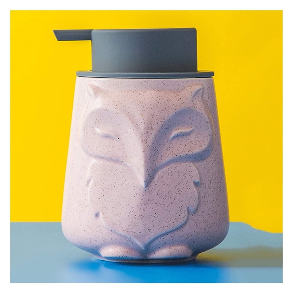 Soap Dispenser Cute Animal Shape Foam Soap Dispenser Ceramic Refillable Pump For Children's Liquid Containers,Multicolor Lotion Pump Bottle Hand Soap Dispenser Dish Soap Dispenser ( Color : Fox D )