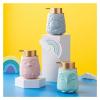 Soap Dispenser Cute Animal Shape Foam Soap Dispenser Ceramic Refillable Pump For Children's Liquid Containers,Multicolor Lotion Pump Bottle Hand Soap Dispenser Dish Soap Dispenser ( Color : Fox D ) view 4