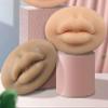 3Pcs Fake Lips Tattoo Practice Lips Silicone Micropigmentation Practice Skin 3D Fake Skin Tattoo Skin Lip Training view 4