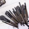 Feiyxu Makeup Brushes 17 Pcs Colourful Makeup Brush Set Premium Gift Synthetic Kabuki Foundation Blending Face Powder Blush Concealers Eyeshadow Rainbow Make Up Brush Set view 4