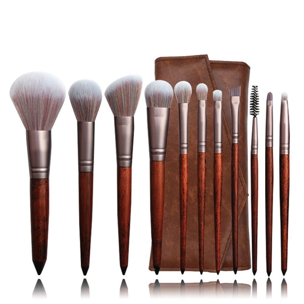 Feiyxu Makeup Brushes Set 11 Pcs Professional Premium Synthetic Makeup Brush Set Foundation Eye Travel Make up Brushes Sets