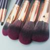 Feiyxu Makeup Brush Set 8 Pcs Purple Makeup Brushes Set Cute Soft Eyeshadow Eyebrow Brush Cosmetics Foundation Blush Contour Makeup Brushes Beauty Tools view 3