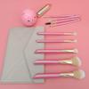 Feiyxu Makeup Brushe Set 9 Pcs Premium Synthetic Foundation Powder Concealers Eye Shadows Blush Makeup Brushes view 2