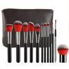 Feiyxu Makeup Brush Set 12 PCs Professional Premium Synthetic Make Up Brushes for Blending Powder Blush Concealers Eyeshadow Foundation Brush with Travel Makeup Bag view 1