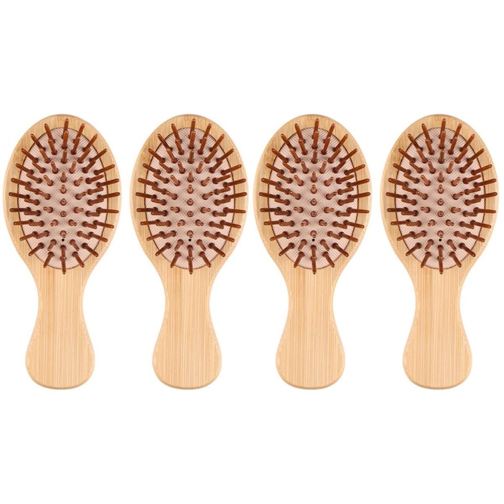 KALLORY 4pcs Travel Comb for Dreadlock Removal Massage Combs for for Hair Types