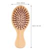 KALLORY 4pcs Travel Comb for Dreadlock Removal Massage Combs for for Hair Types view 2