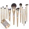 Feiyxu Makeup Brushes Makeup Brush Set - 12 Pcs Premium Synthetic Foundation Concealers Eye Shadows Make Up Brushes Set,Eyeliner Brushes view 1