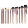 Feiyxu Makeup Brush 12Pcs Premium Synthetic Kabuki Brush Set Foundation Powder Blending Concealer Eye Shadows Blush Cosmetics Brushes view 1