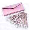 Feiyxu Makeup Brushes Set 10 PCS Premium Synthetic Foundation Powder Concealers Eye Shadows Blush Makeup Brushes view 1