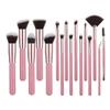 Feiyxu Makeup Brush Set 16pcs Makeup Brushes Set Premium Synthetic Foundation Brushes Blending Face Powder Eye Shadow Concealer Make Up Brushes Set,Eyeliner Brushes view 3