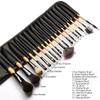 Feiyxu Makeup Brush Set 18pcs Professional Makeup Brushes Set Bag Foundation Eyelash Eyebrow Eyeshadow Cosmetic Make Up Tool view 2