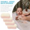 4pcs Soft Bath Sponges Gentle Soothing Shower Sponge Loofah Body Scrubber Exfoliating Cleaning Loofahs Sponge for view 3