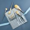Feiyxu Makeup Brushes 10 Pcs Powder Foundation Eyelash Eye Shadow Make Up Brush Beauty Cosmetic Tool Make Up Brush view 4