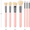 Feiyxu Makeup Brushes Set 7PCs Makeup Brush Set Professional Premium Synthetic Foundation Brush Powder Blush Concealers Eye Shadows Make Up Brushes view 3