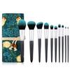 Feiyxu Makeup Brushes 10 PCS Firefly Makeup Brushes Set with Bag Eye Shadow Foundation Powder Contour Make Up Brush Cosmetic Beauty Tool Kit view 1
