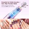 COSLUS Cordless Nail Drill Electric File: Professional for Acrylic Gel Dip Powder Nails Portable Nail Drill Machine Kit for Manicure Pedicure Nail Set with Everything Rechargeable Lightweight view 4