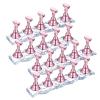 4 Set Nail Holder Stand - Display Fake Wave Shape Acrylic Nails, Magnetic Holder & Practice Station view 1