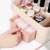 KUYYFDS Cosmetic Organisers, Makeup Organizer Stackable Cosmetic Storage with Drawers Vanity Table Bathroom Countertop Office Desk Organizer for Pens Jewelry Display (Pink) view 4