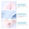 Mobestech 3pcs Cat Ear Makeup Headband Cute Cotton Hair Accessories for Skincare and Face Washing Comfortable Elastic Design and view 2