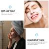 Mobestech 3pcs Cat Ear Makeup Headband Cute Cotton Hair Accessories for Skincare and Face Washing Comfortable Elastic Design and view 4