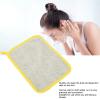 2pcs Exfoliating Face Wash Cloths, Fine Mesh Double Sided Hanging Face Scrubber Exfoliator for Women and Man view 3