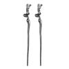 Luxshiny Chinese Style Hairpin 2pcs Metal Hairpins Hair Jewelry Accessories Hair Stick for Wedding Banquet Party view 1