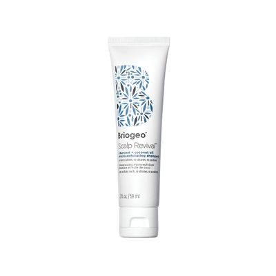 Briogeo Scalp Revival Charcoal + Coconut Oil Micro-Exfoliating Shampoo - Sulfate-Free Scalp Scrub for Dry, Itchy, or Oily Scalp, Detoxifying & Hydrating, Vegan & Cruelty Free, 2 oz